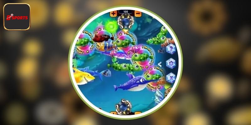 Áp dụng bắn ria, góc trong trò bắn cá H5 