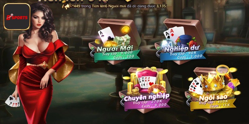 Bộ sưu tập game bài phổ biến và được ưa chuộng nhất
